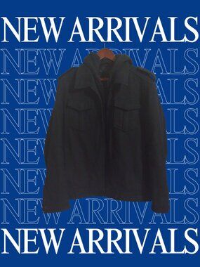 ✨ GUESS Men's Wool Coat | Size Large | Preowned ✨